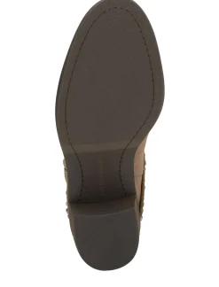 Lucky Brand callam studded strap bootie medium dark beige*WOMEN Shoes