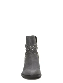 Lucky Brand callam studded strap bootie dark grey*WOMEN Shoes