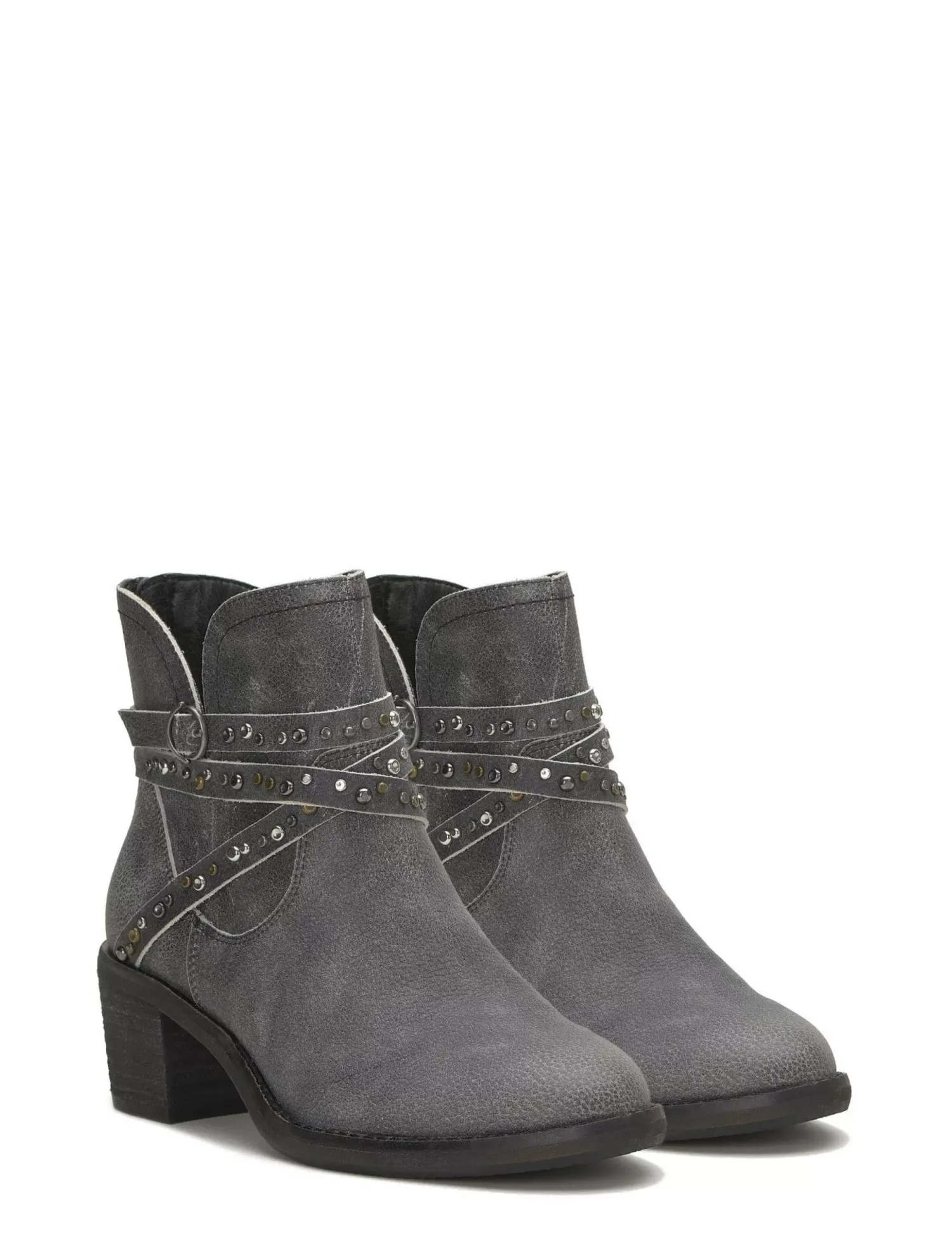 Lucky Brand callam studded strap bootie dark grey*WOMEN Shoes