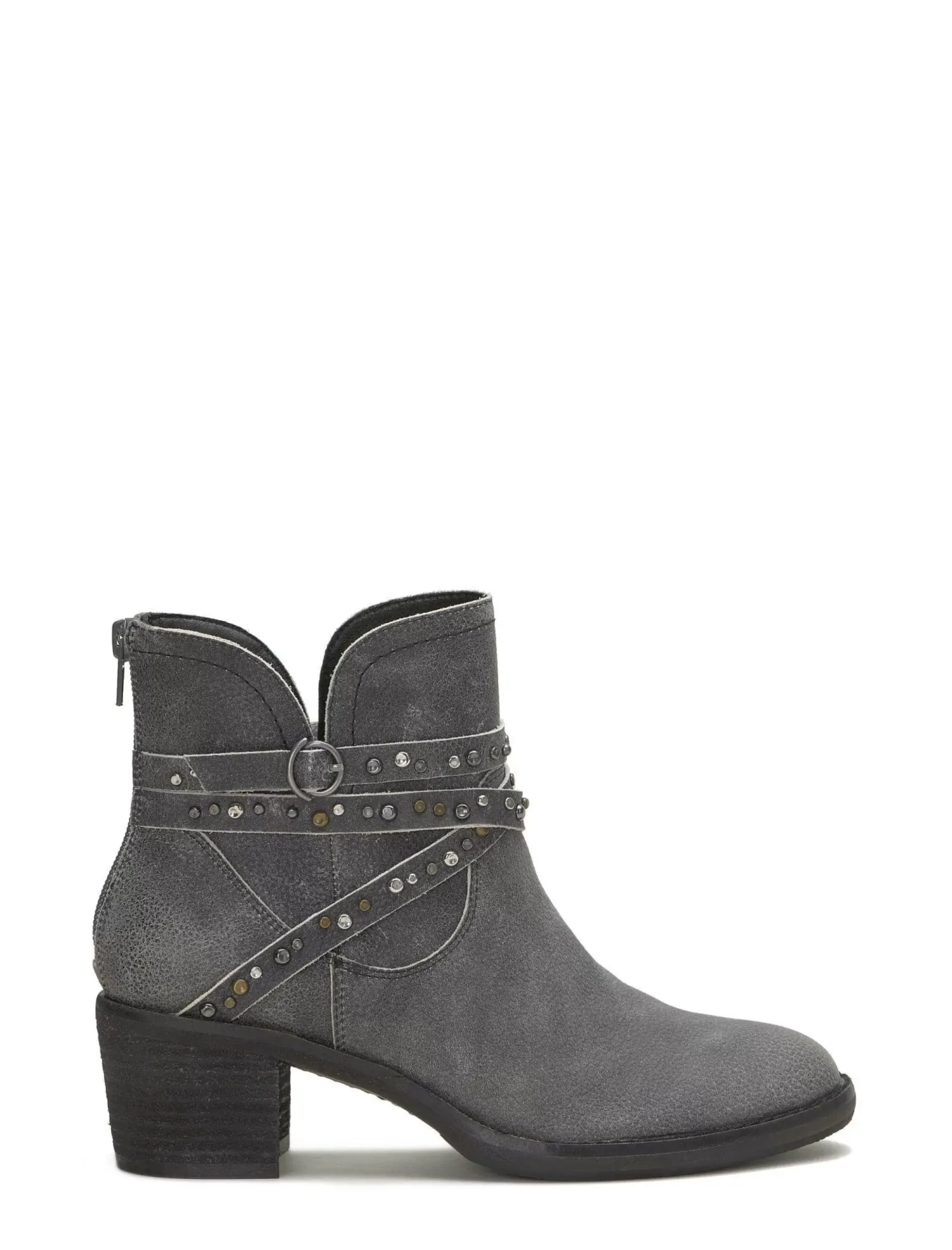 Lucky Brand callam studded strap bootie dark grey*WOMEN Shoes