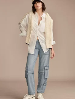 Lucky Brand cargo denim jean homebase*WOMEN Pants|Jeans
