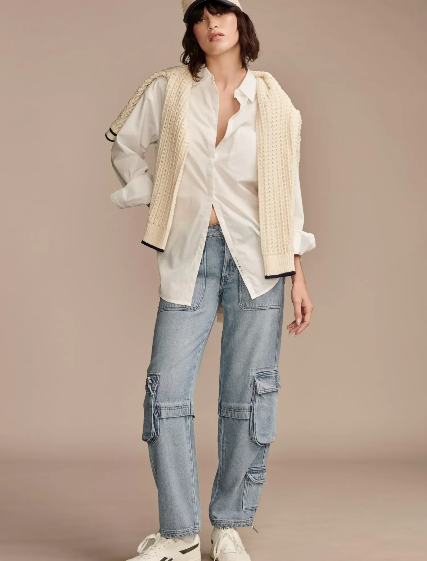 Lucky Brand cargo denim jean homebase*WOMEN Pants|Jeans