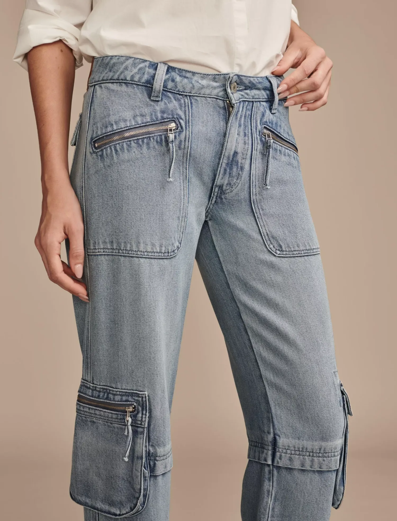 Lucky Brand cargo denim jean homebase*WOMEN Pants|Jeans