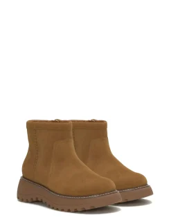 Lucky Brand chameli lug bootie medium dark beige*WOMEN Shoes