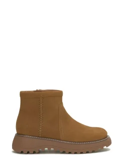 Lucky Brand chameli lug bootie medium dark beige*WOMEN Shoes