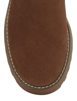Lucky Brand chameli lug bootie dark brown*WOMEN Shoes