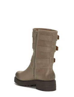 Lucky Brand cheviss biker boot medium light grey*WOMEN Shoes