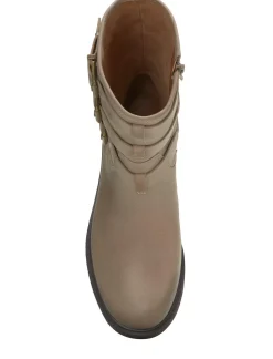 Lucky Brand cheviss biker boot medium light grey*WOMEN Shoes