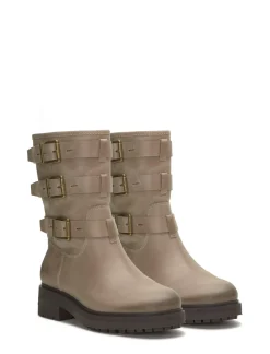 Lucky Brand cheviss biker boot medium light grey*WOMEN Shoes