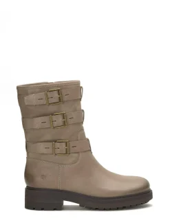 Lucky Brand cheviss biker boot medium light grey*WOMEN Shoes