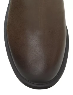 Lucky Brand cheviss biker boot dark brown*WOMEN Shoes