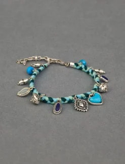Lucky Brand chord charm bracelet silver*WOMEN Jewelry