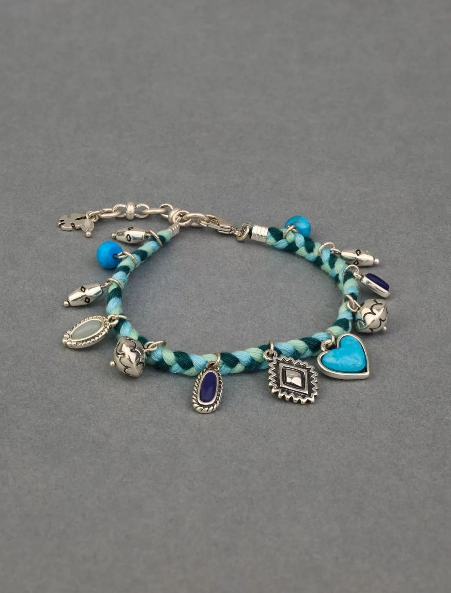 Lucky Brand chord charm bracelet silver*WOMEN Jewelry