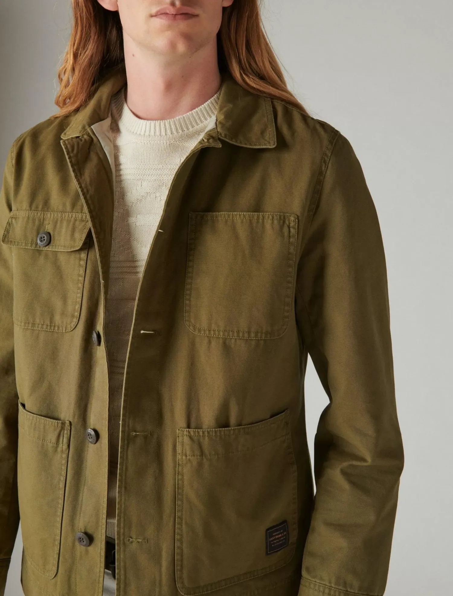 Lucky Brand chore jacket olive*MEN Jackets & Outerwear