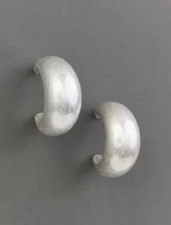 Lucky Brand chunky hoop earring silver*WOMEN Jewelry