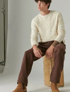 Lucky Brand classic chino pant brownie*MEN Pants