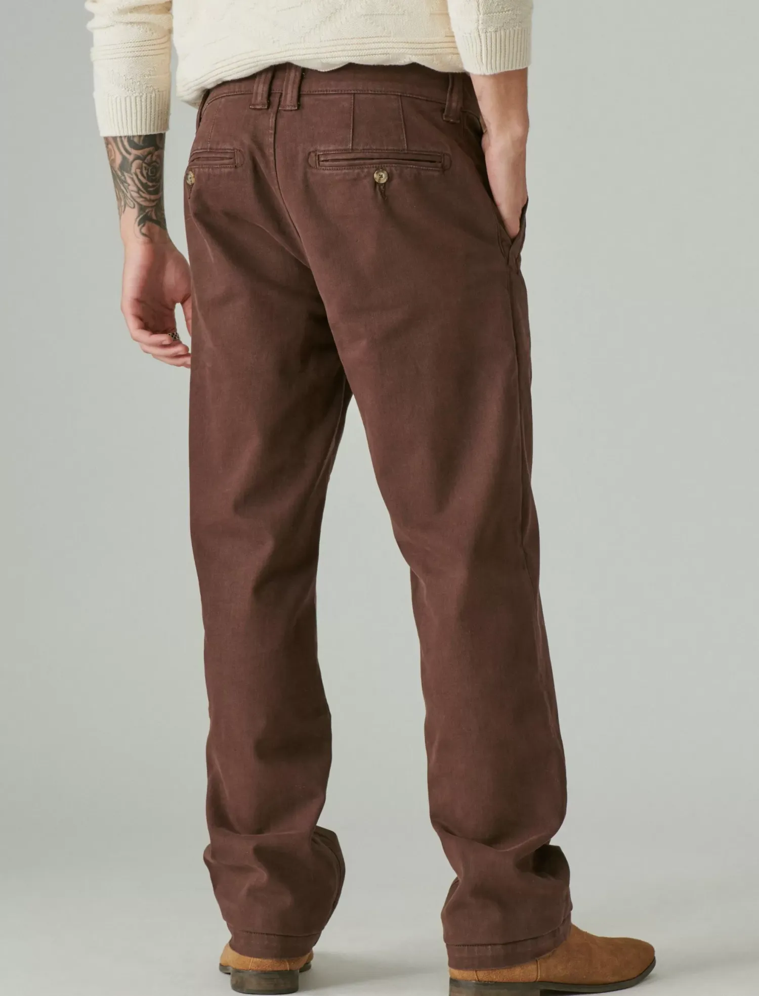Lucky Brand classic chino pant brownie*MEN Pants