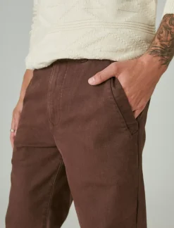 Lucky Brand classic chino pant brownie*MEN Pants