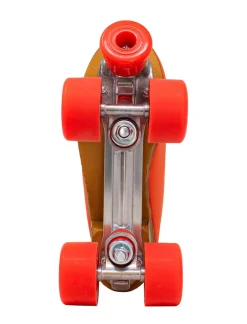 Lucky Brand classic clover quad roller skate orange*WOMEN Roller Skates