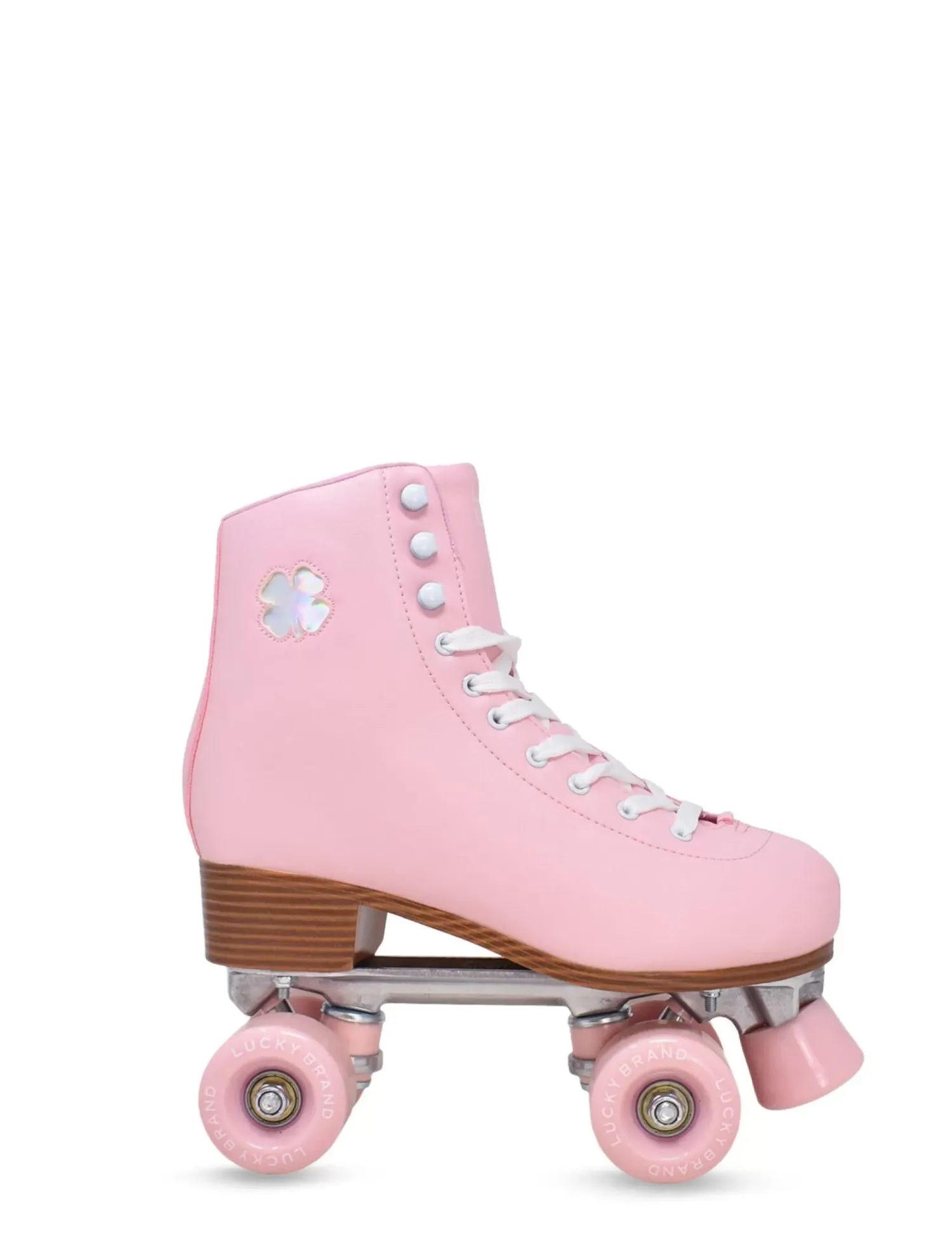 Lucky Brand classic clover quad roller skate light pink*WOMEN Roller Skates