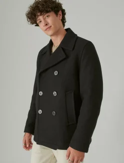 Lucky Brand classic peacoat navy*MEN Jackets & Outerwear