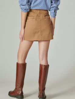 Lucky Brand clean cargo mini skirt chipmunk*WOMEN Skirts