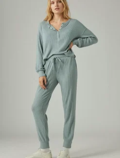 Lucky Brand cloud rib jogger lead*WOMEN Activewear