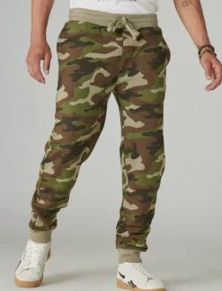 Lucky Brand cloud soft fleece camo jogger camo (army colors)*MEN Activewear