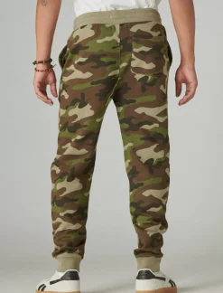 Lucky Brand cloud soft fleece camo jogger camo (army colors)*MEN Activewear
