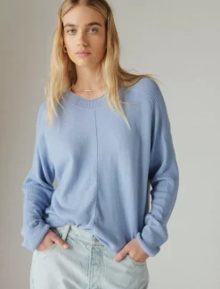 Lucky Brand cloud soft pullover washed blue*WOMEN Sweaters & Sweatshirts