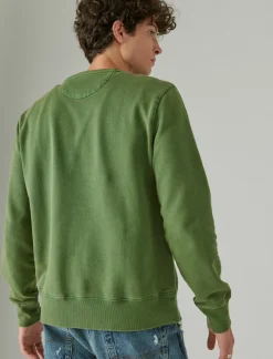 Lucky Brand coca cola cabin hoodie elm green*MEN Activewear
