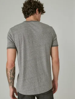Lucky Brand coca cola classic tee heather grey*MEN Graphic Tees