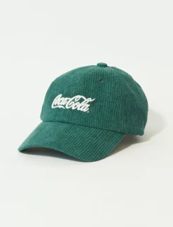 Lucky Brand cordurory coca cola basbeball dark green*MEN|WOMEN Hats