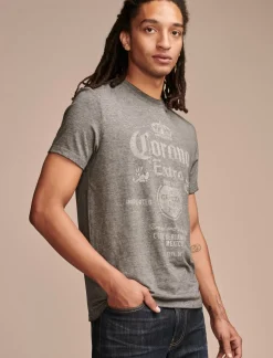 Lucky Brand corona extra jet black*MEN Graphic Tees