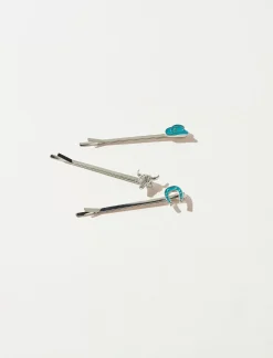 Lucky Brand cowboy barrette set silver*WOMEN Hair Accessories