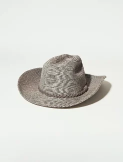Lucky Brand cowboy hat medium grey*WOMEN Hats