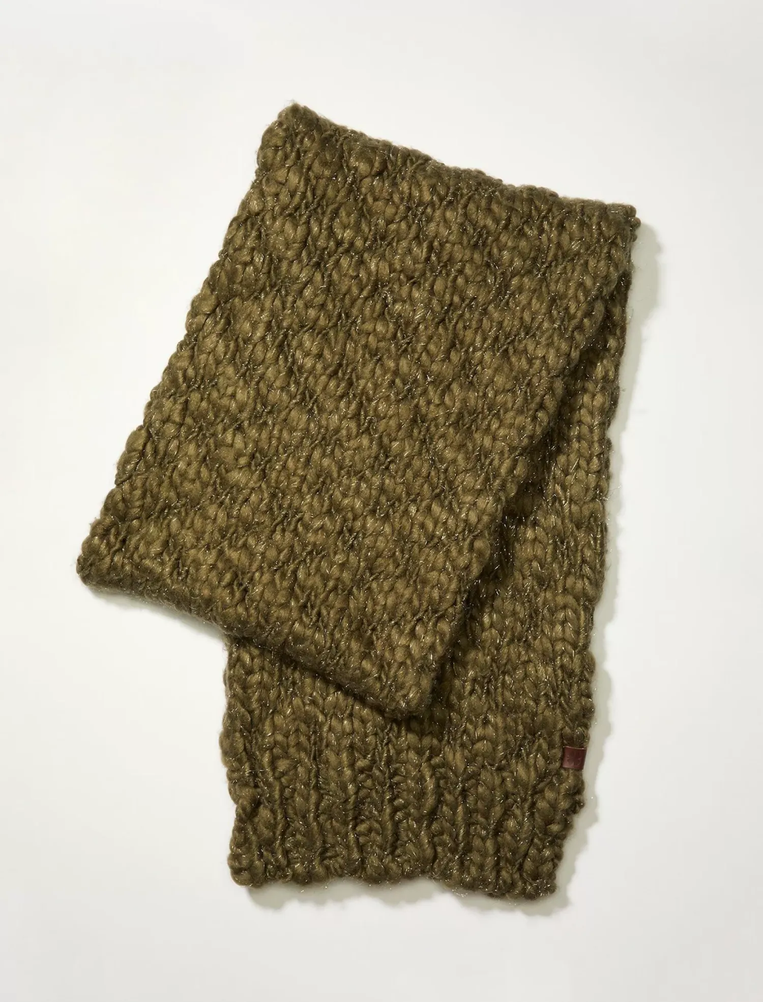 Lucky Brand cozy knit scarf dusty olive*MEN|WOMEN Scarves & Bandanas