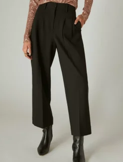 Lucky Brand cropped ponte pant deep black*WOMEN Pants