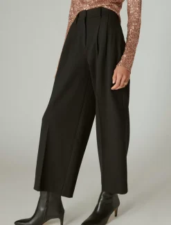 Lucky Brand cropped ponte pant deep black*WOMEN Pants