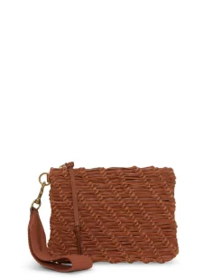 Lucky Brand dawn wristlet dark brown*WOMEN Handbags
