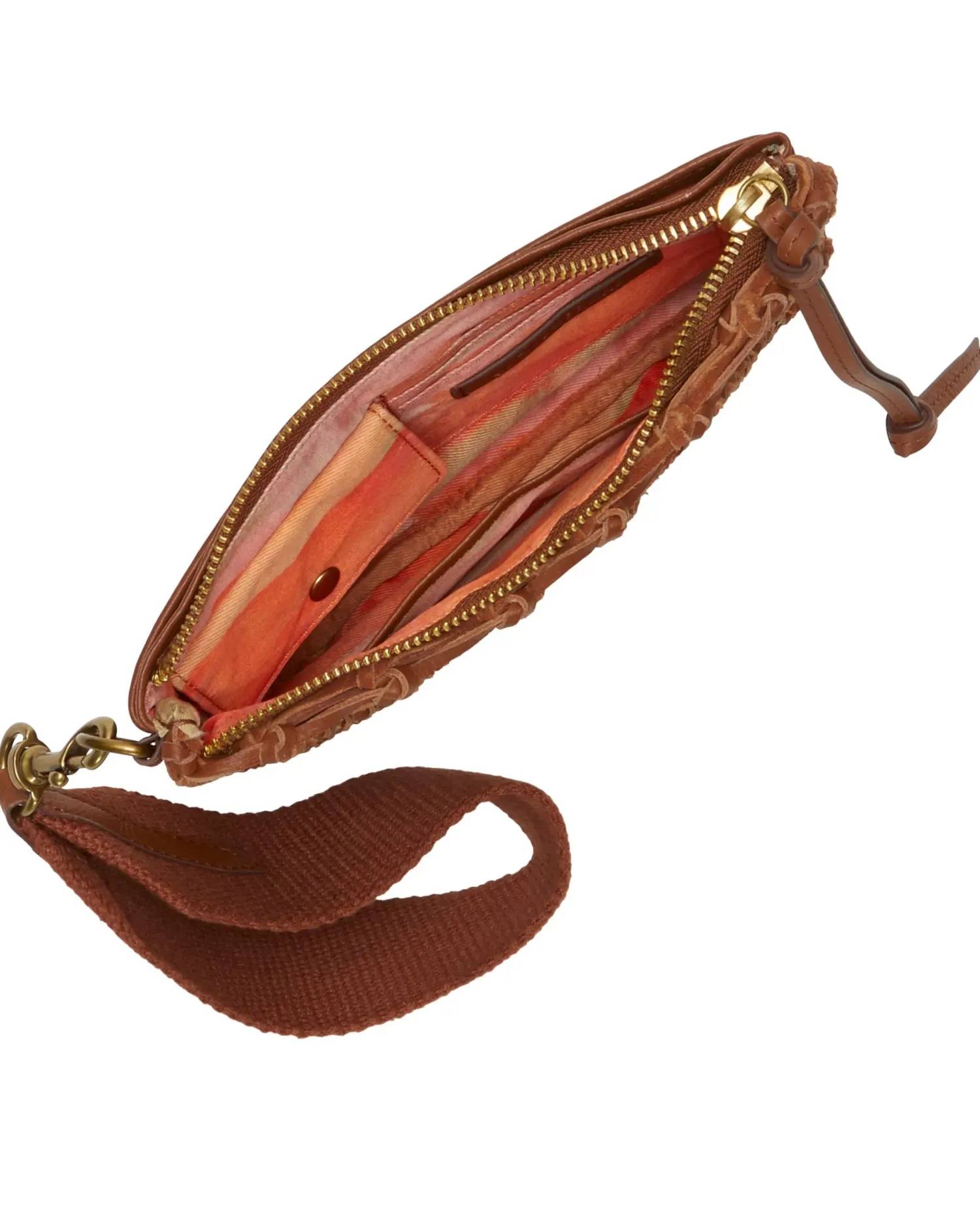 Lucky Brand dawn wristlet dark brown*WOMEN Handbags