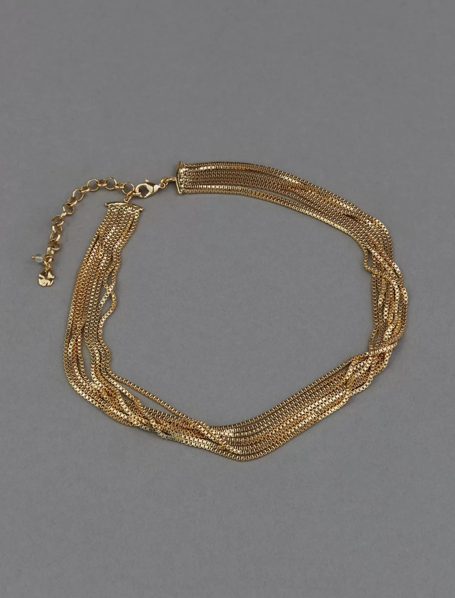 Lucky Brand delicate multi strand layer necklace gold*WOMEN Jewelry