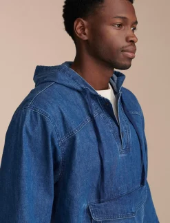 Lucky Brand denim pop over jacket stillwell*MEN Jackets & Outerwear