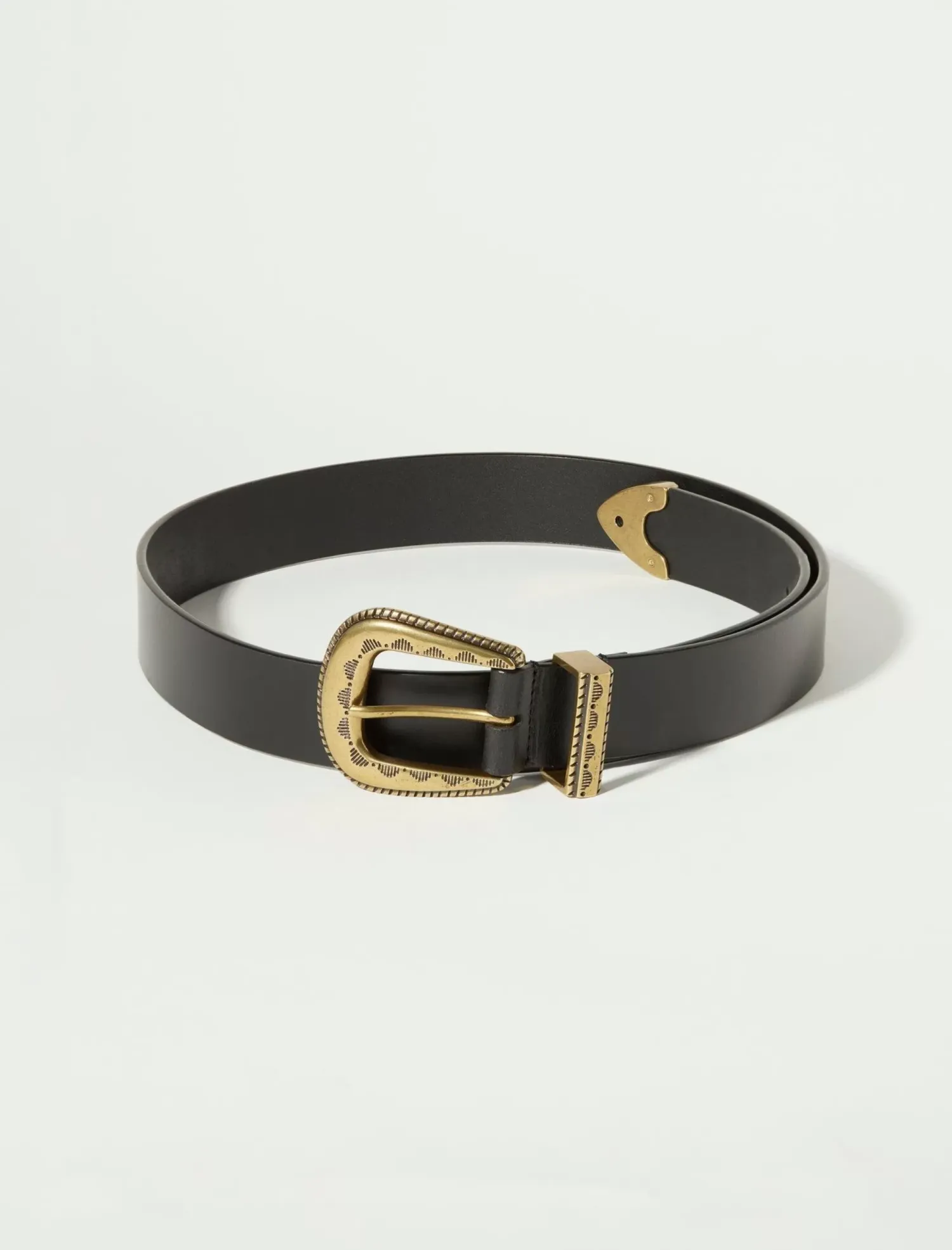 Lucky Brand detailed buckle belt black*WOMEN Belts