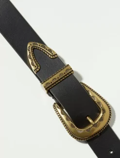 Lucky Brand detailed buckle belt black*WOMEN Belts