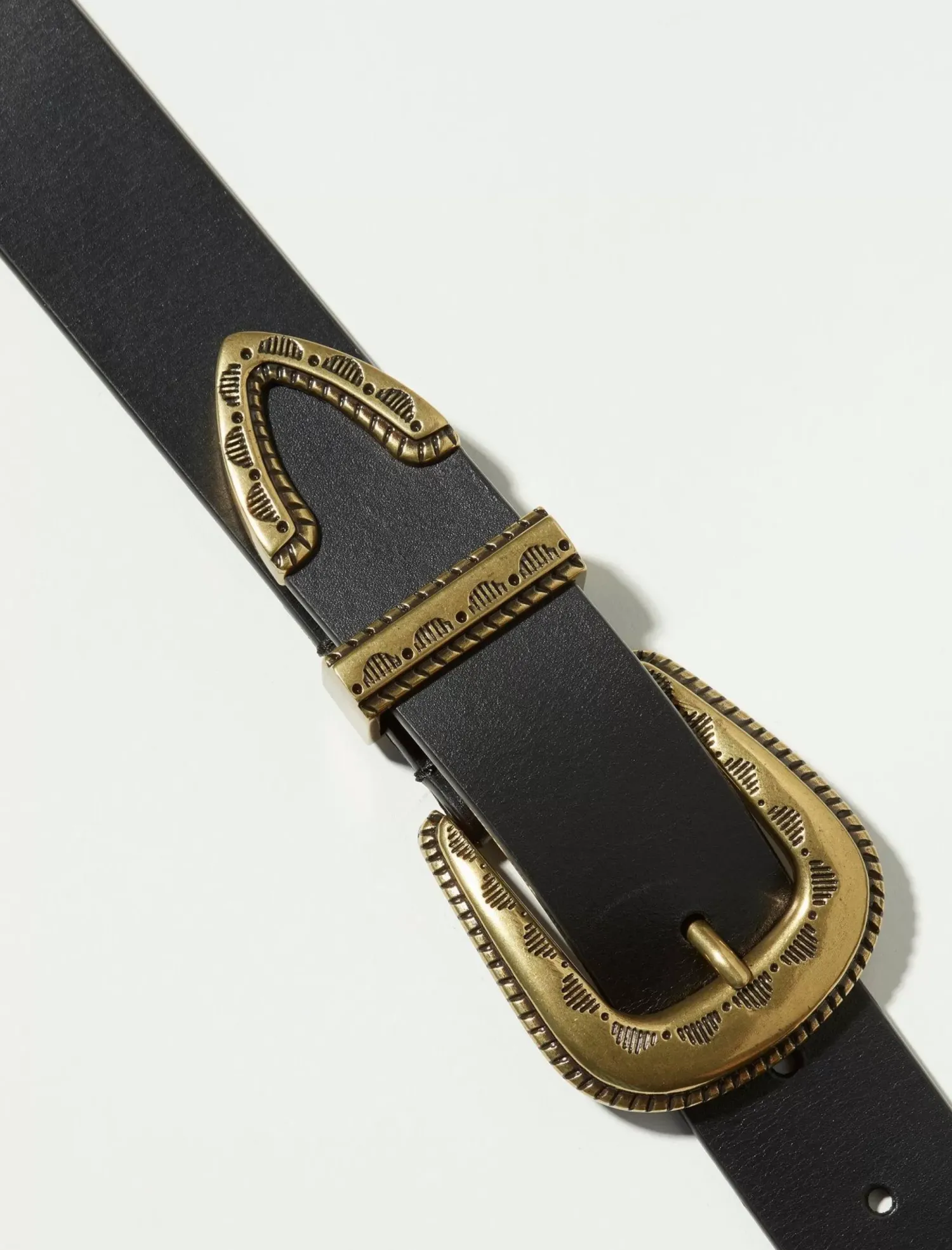 Lucky Brand detailed buckle belt black*WOMEN Belts