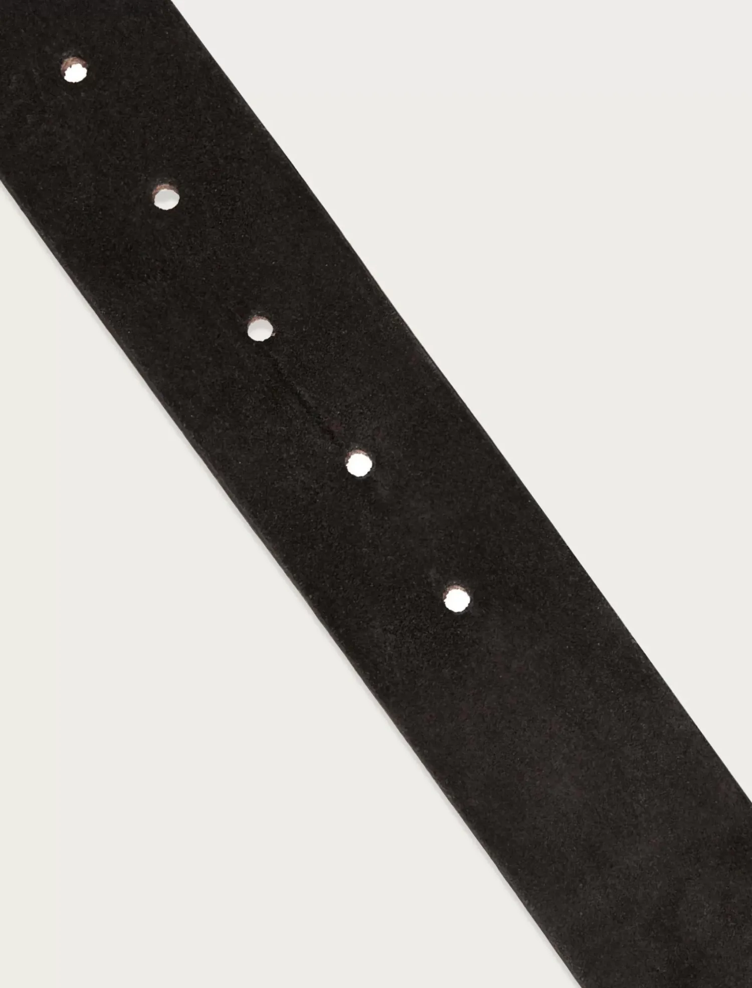 Lucky Brand distressed suede leather belt black*MEN Belts