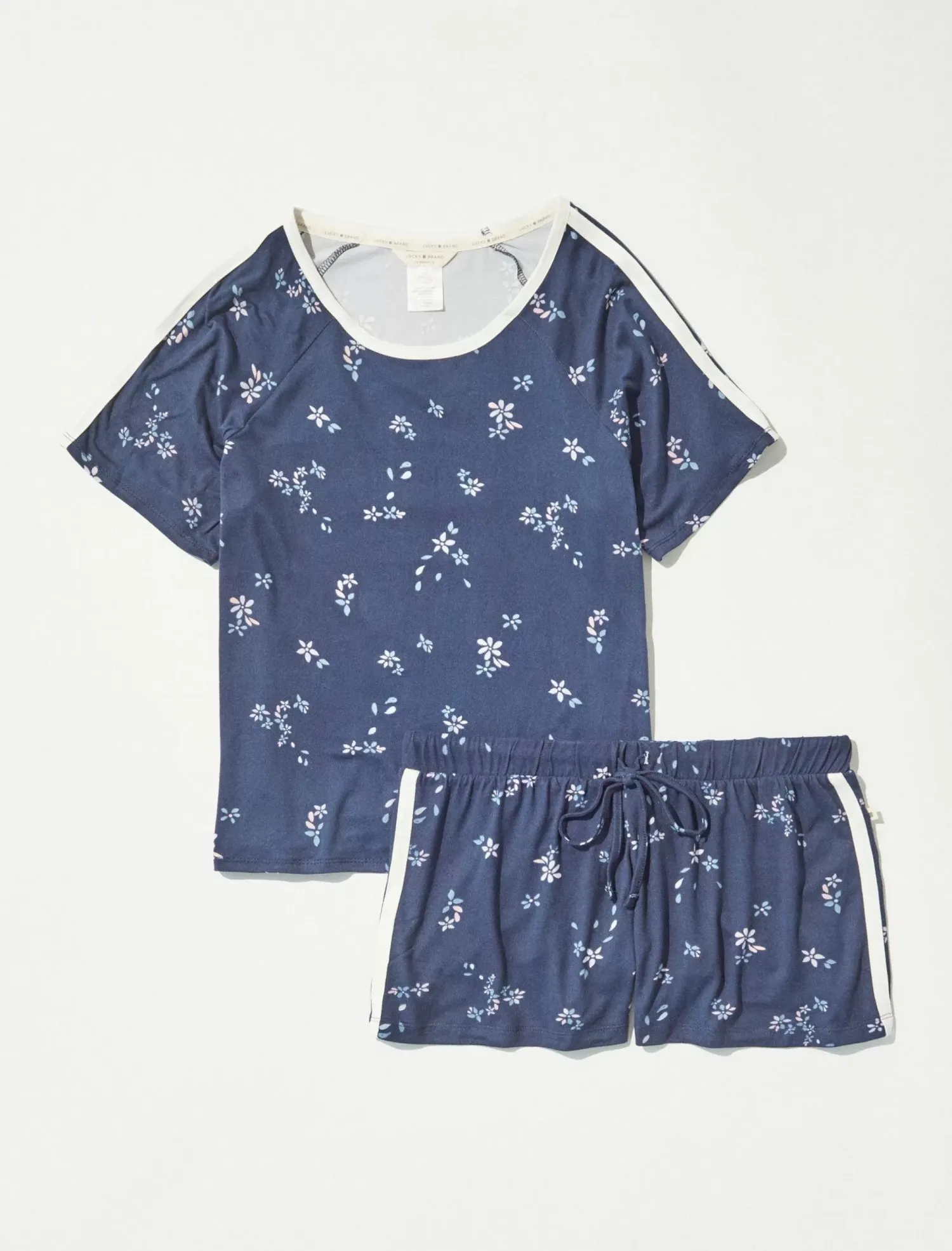 Lucky Brand ditsy floral short sleep set dark blue*WOMEN Intimates & Sleepwear