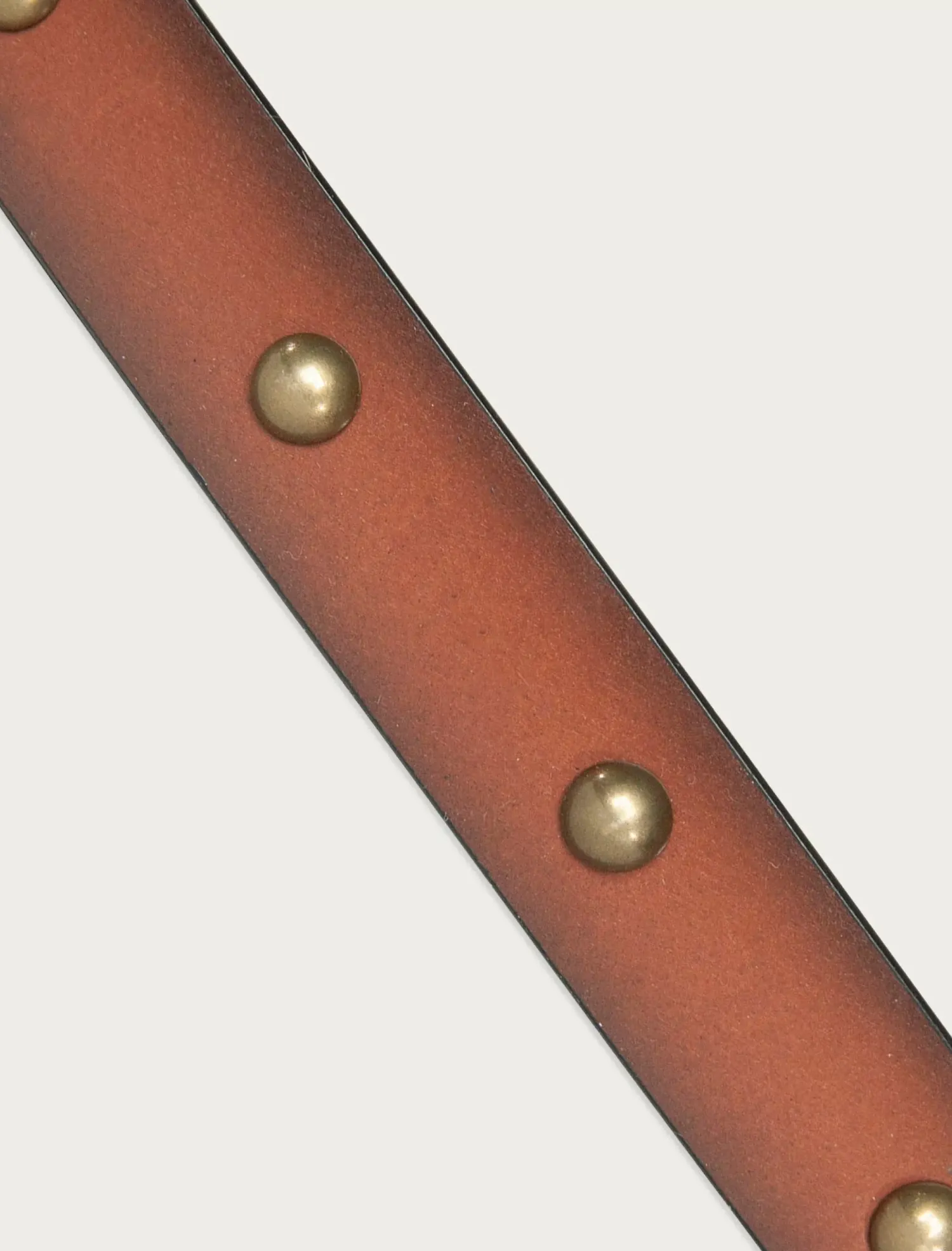 Lucky Brand dome studded leather belt medium brown*WOMEN Belts