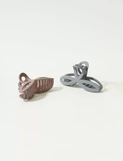 Lucky Brand double loop claw clip set multi*WOMEN Hair Accessories